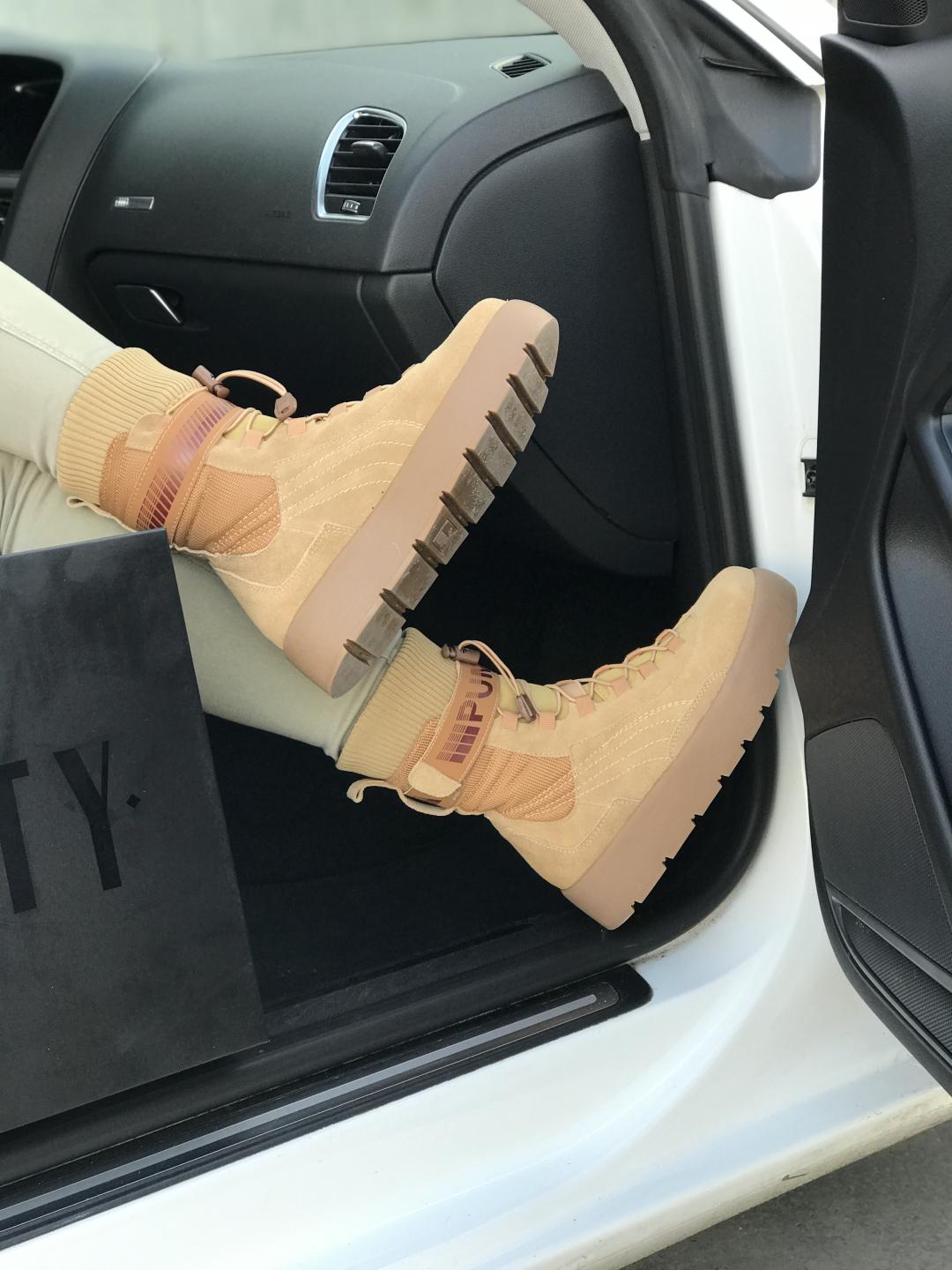 Puma x Fenty Scuba Boot Brown