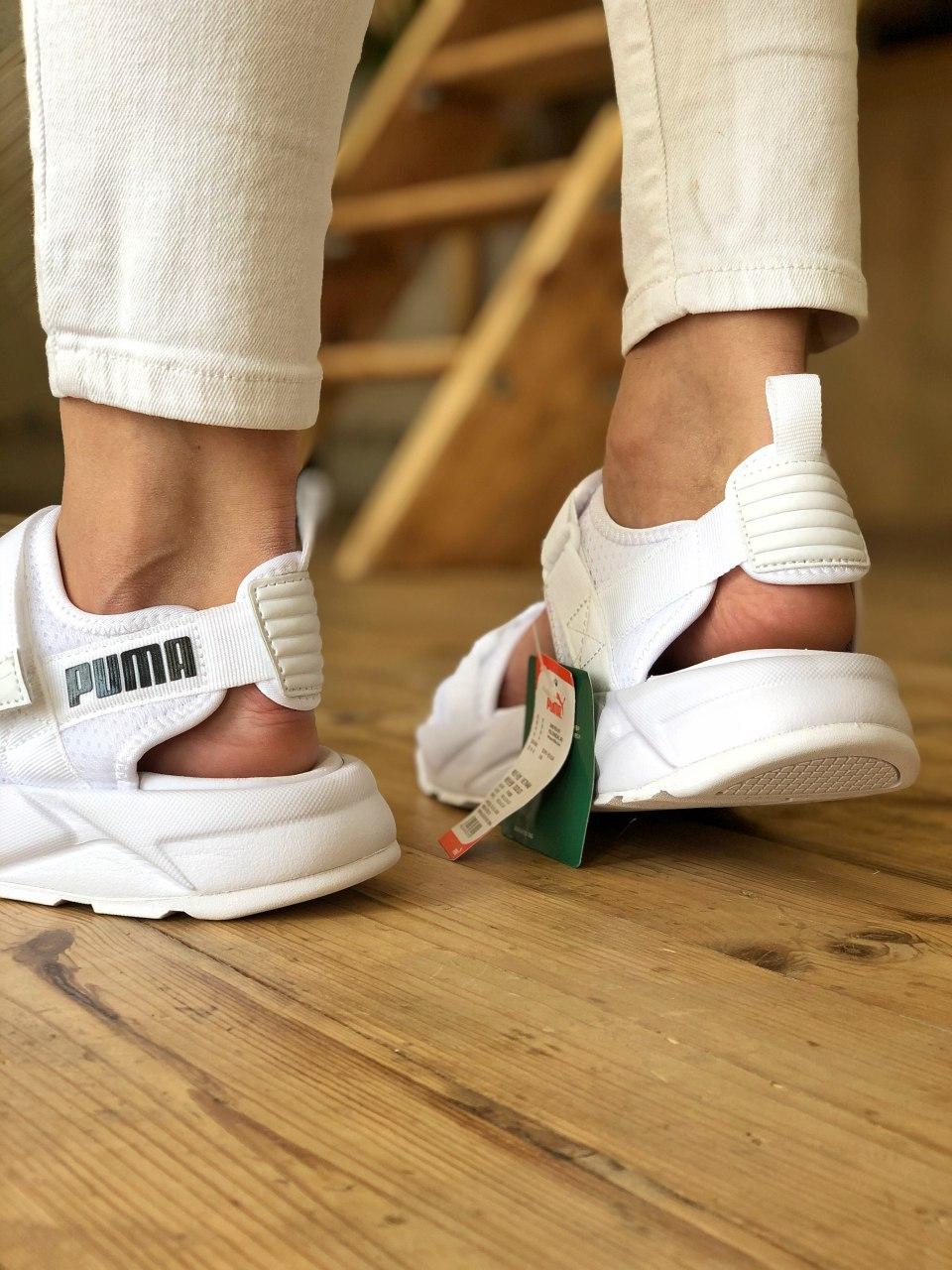 Puma White «Black Logo» 1