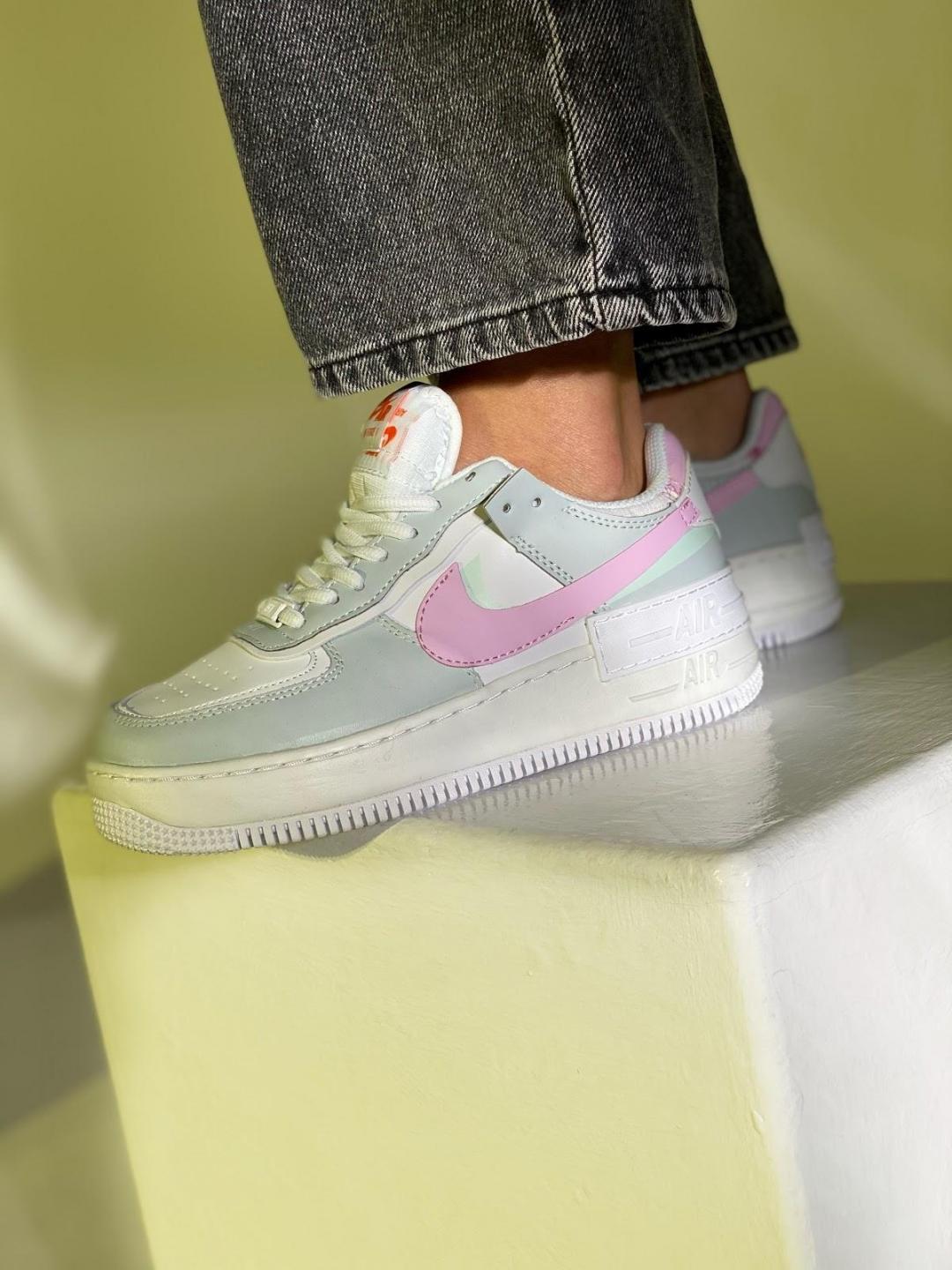 Nike Air Force 1 SHADOW Grey Pink