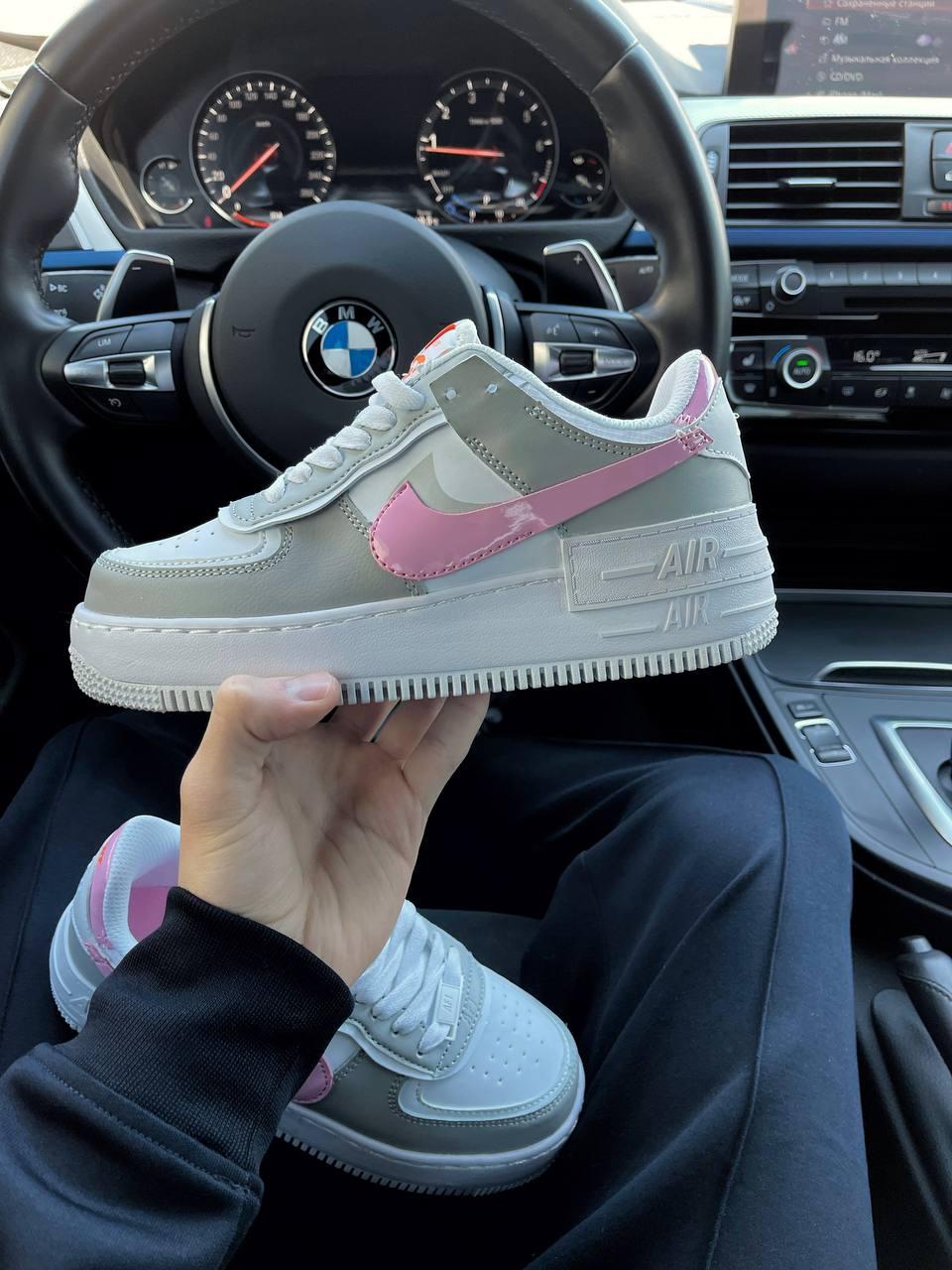 Nike Air Force 1 SHADOW Grey Pink