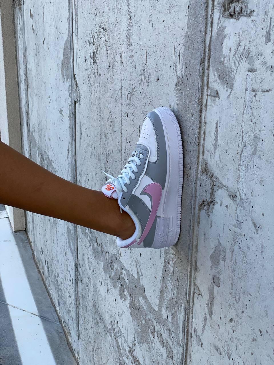 Nike Air Force 1 SHADOW Grey Pink