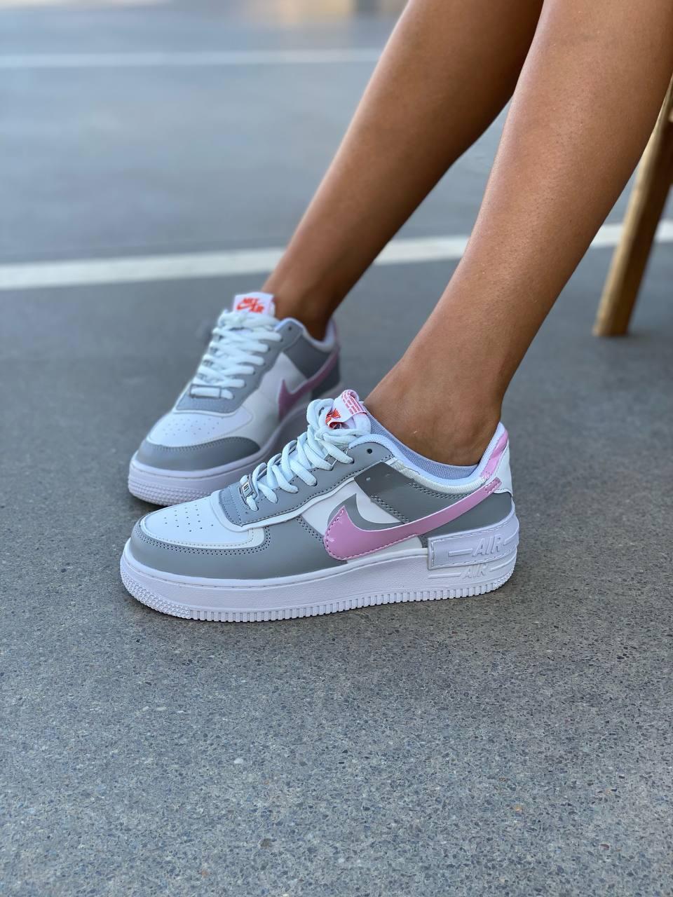 Nike Air Force 1 SHADOW Grey Pink