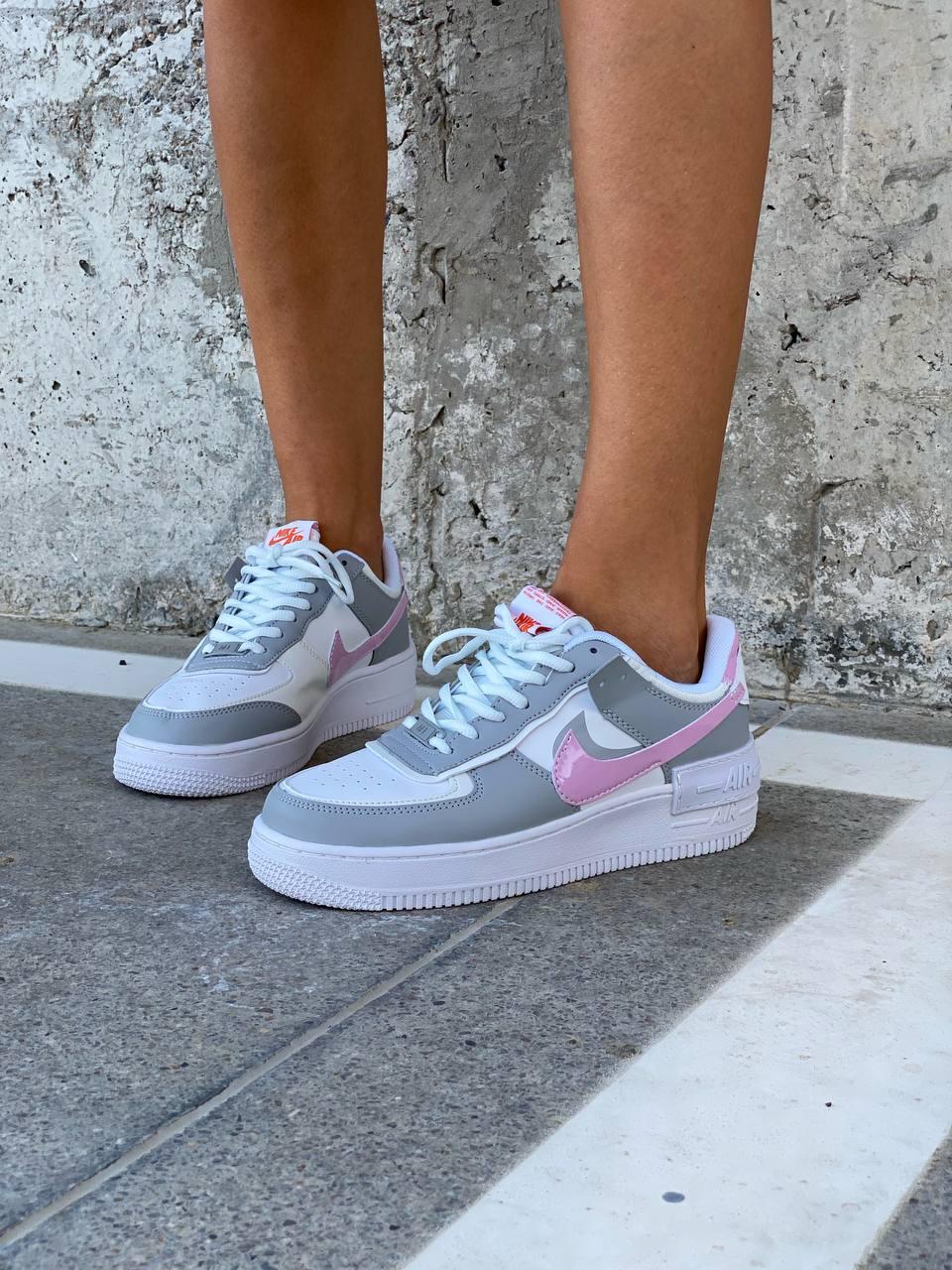 Nike Air Force 1 SHADOW Grey Pink