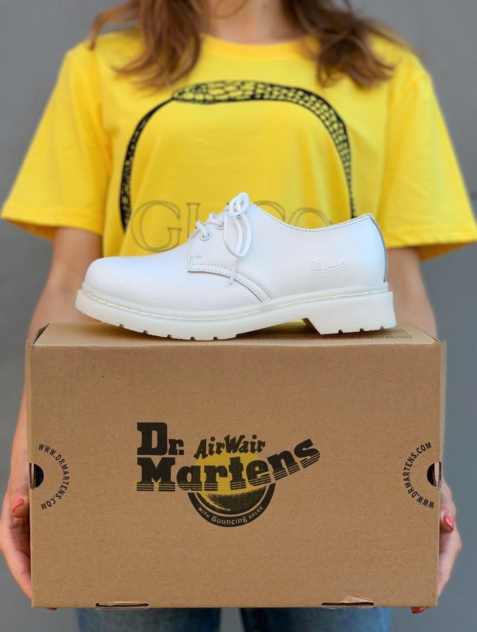 Dr. Martens Full White 1