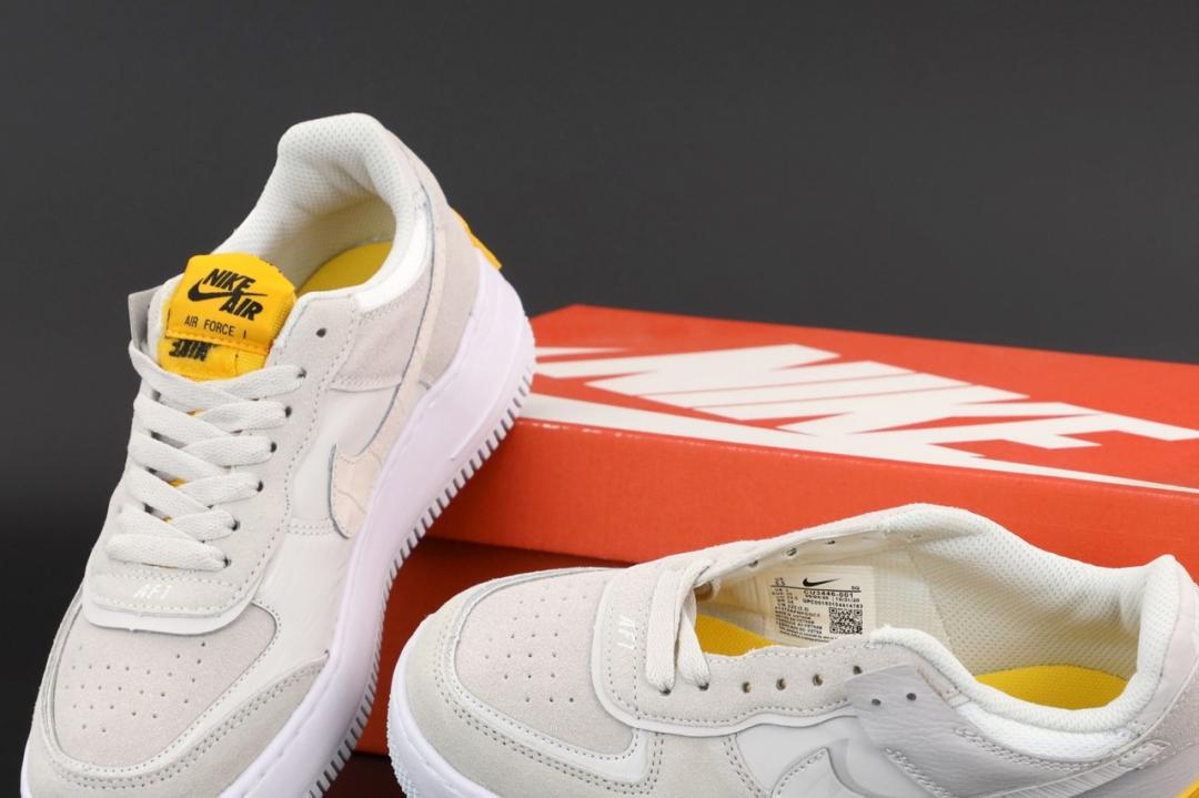 Nike Air Force 1 SHADOW Grey Orange