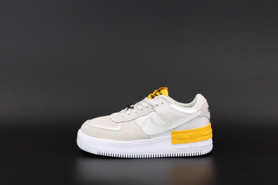 Nike Air Force 1 SHADOW Grey Orange