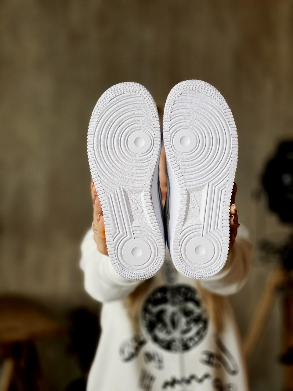 Nike Air Force 1 SHADOW Grey Orange
