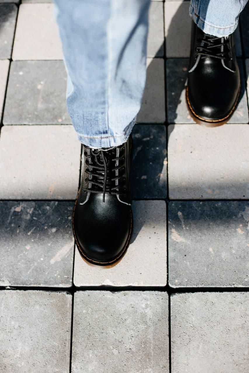Dr. Martens Black Logo 2