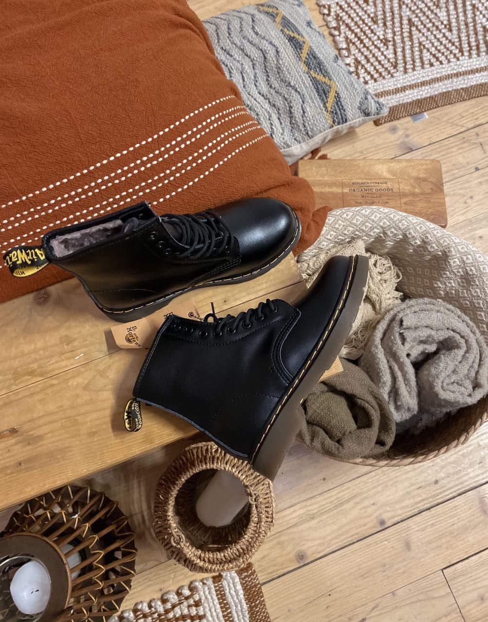Dr. Martens Black No Logo 3
