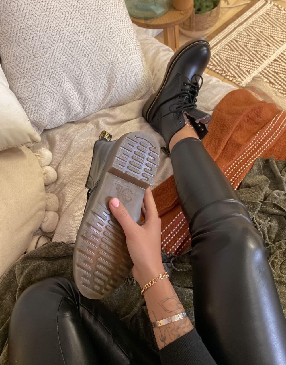 Dr. Martens Black No Logo 3