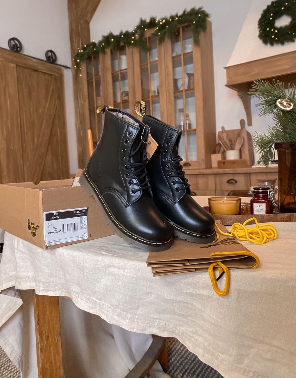 Dr. Martens Black No Logo 3