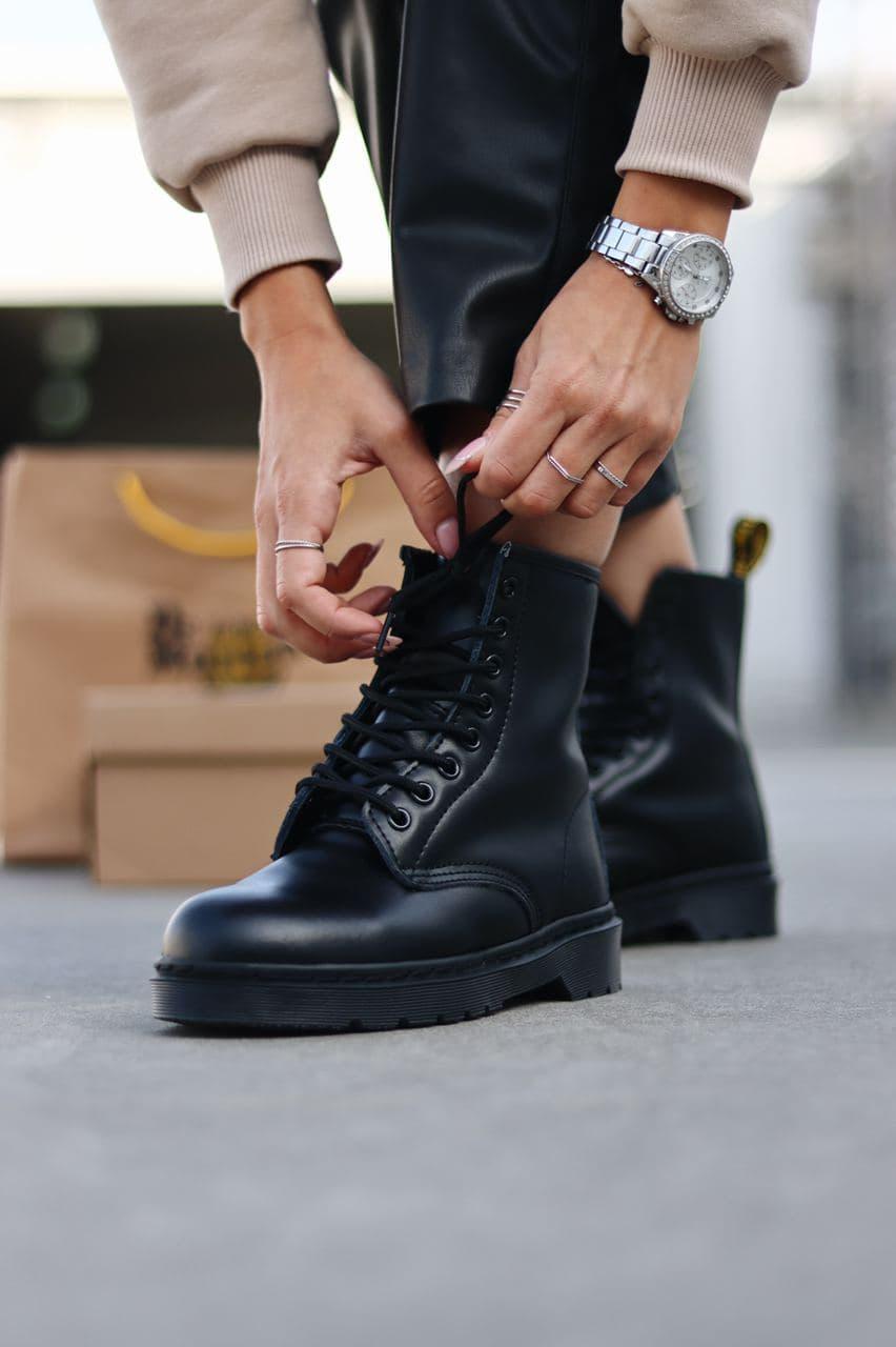 Dr. Martens 1460 Mono Black 5