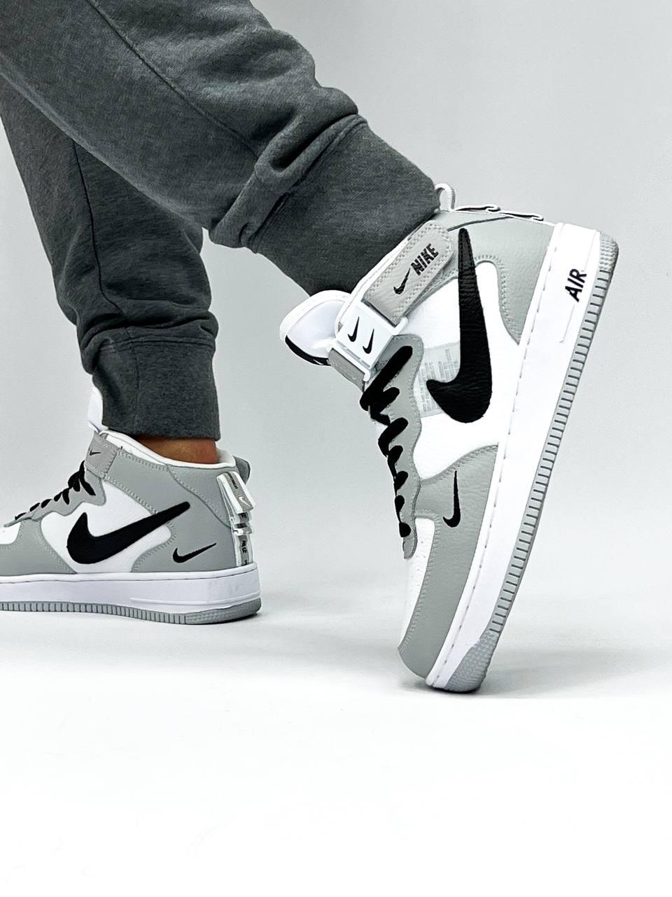 Nike Air force1 Mid lv8 utility Grey Black
