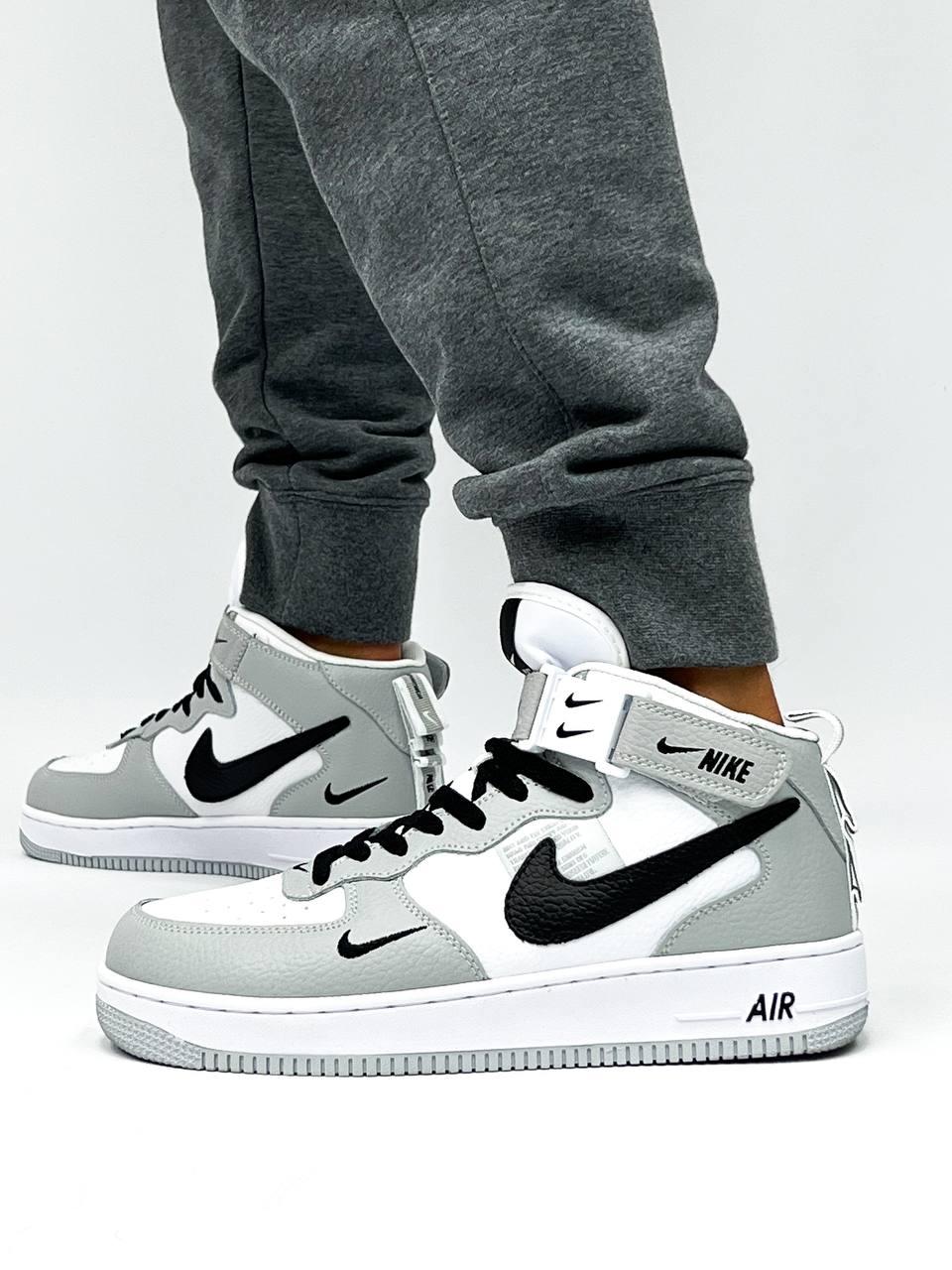 Nike Air force1 Mid lv8 utility Grey Black