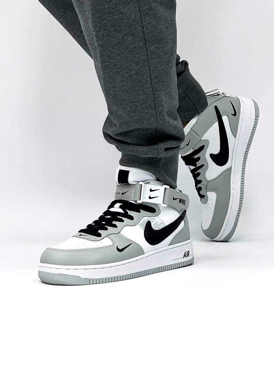 Nike Air force1 Mid lv8 utility Grey Black
