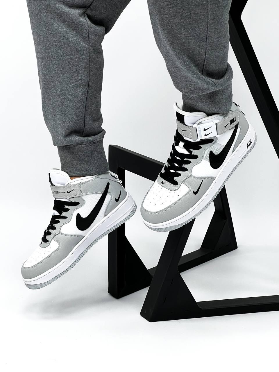 Nike Air force1 Mid lv8 utility Grey Black