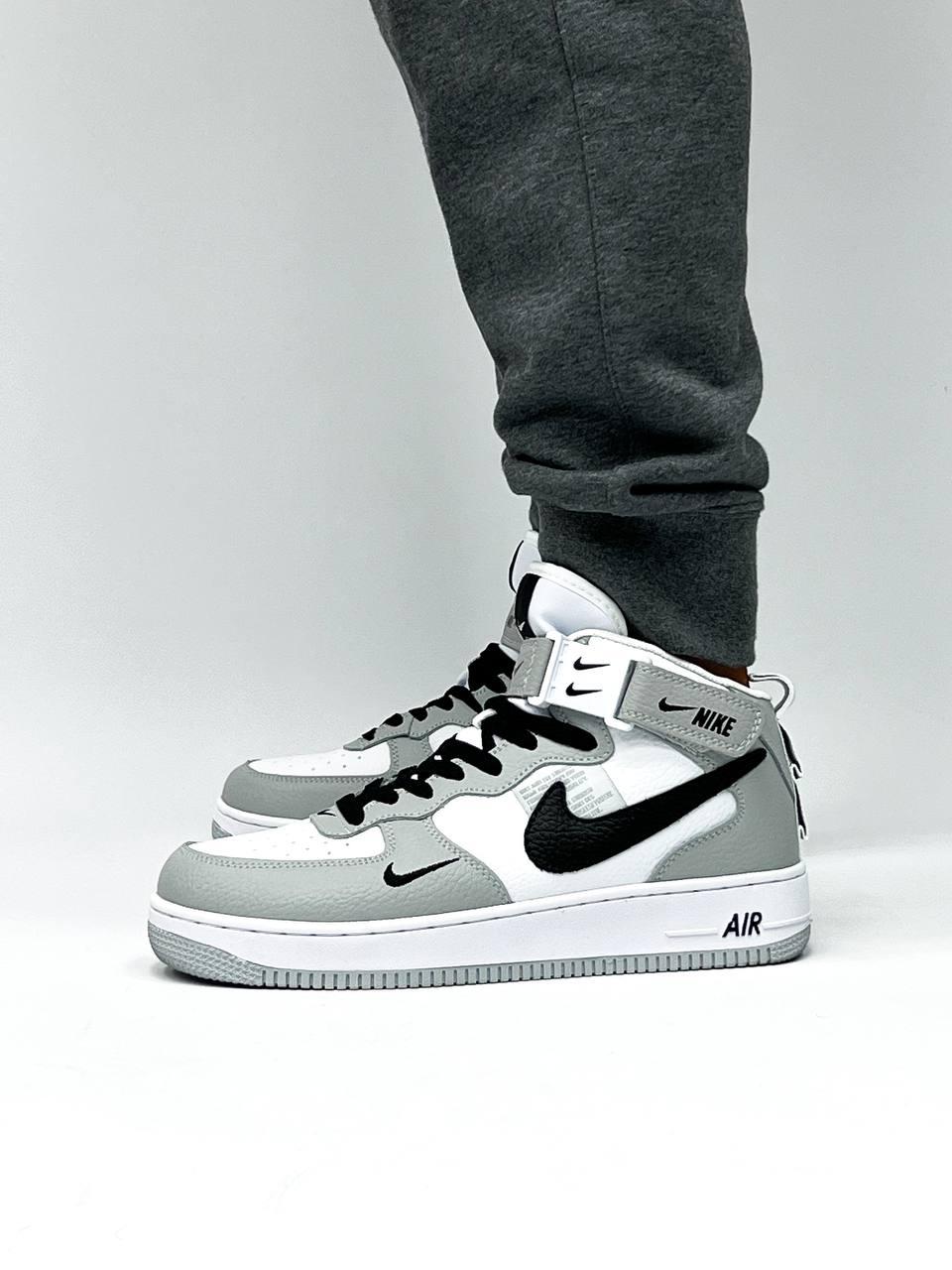 Nike Air force1 Mid lv8 utility Grey Black