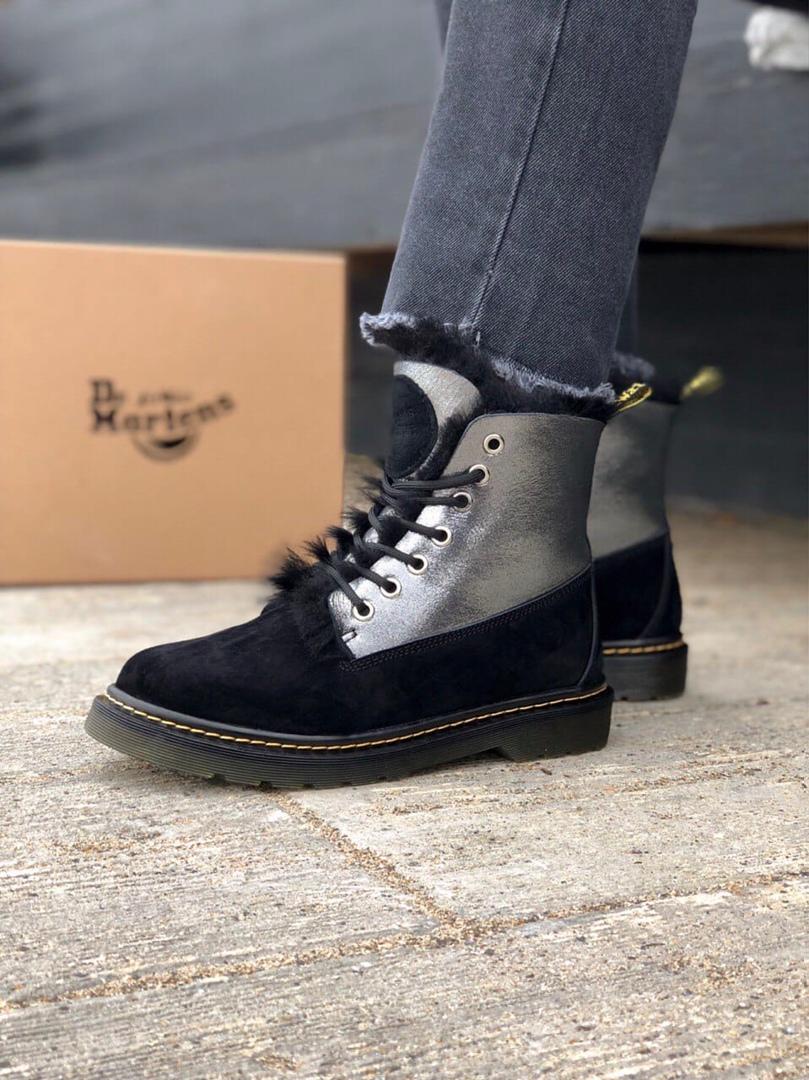 Dr. Martens 1460 Vetements Suede Black