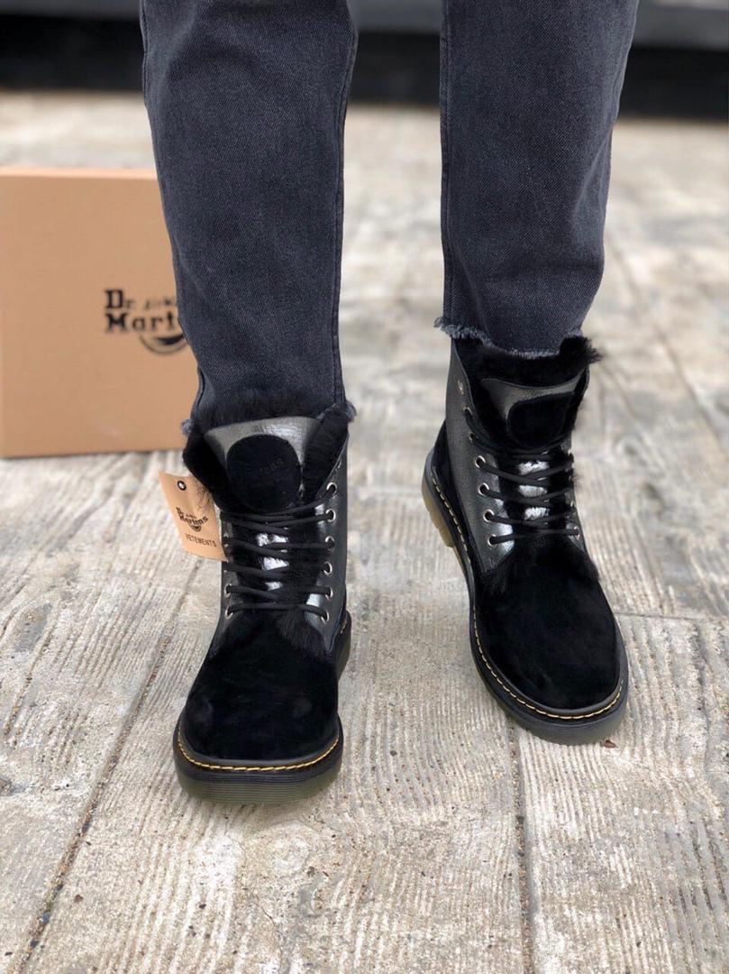 Dr. Martens 1460 Vetements Suede Black