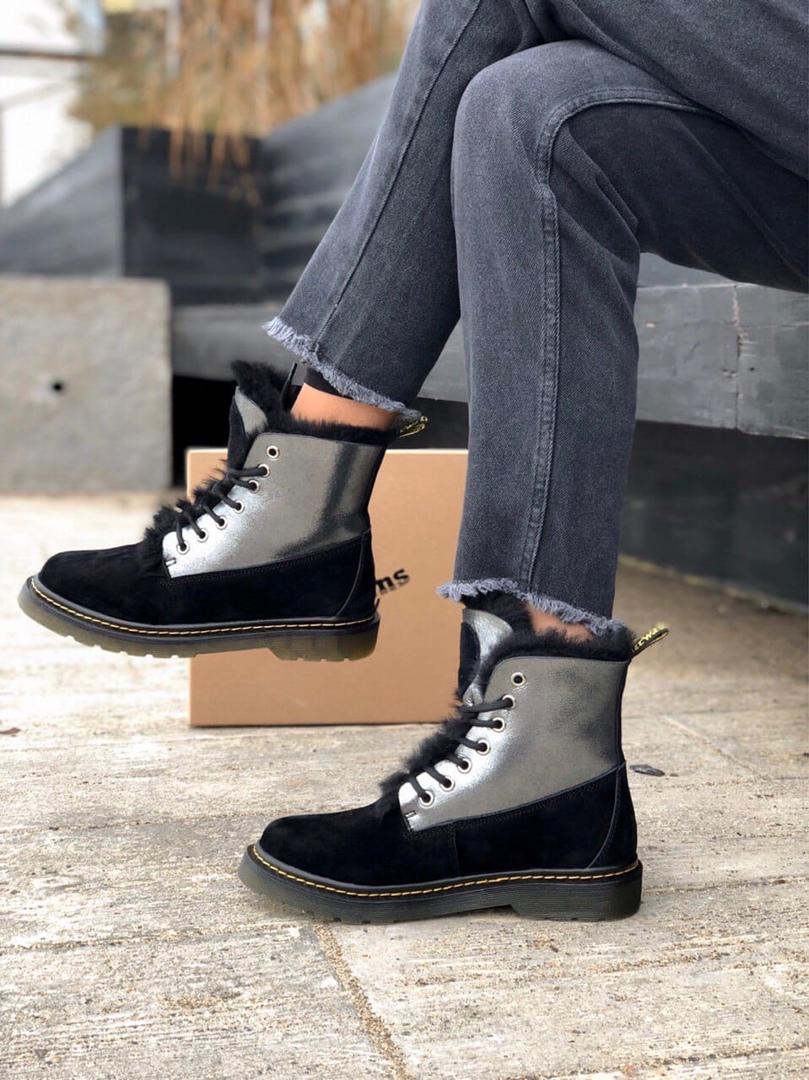 Dr. Martens 1460 Vetements Suede Black