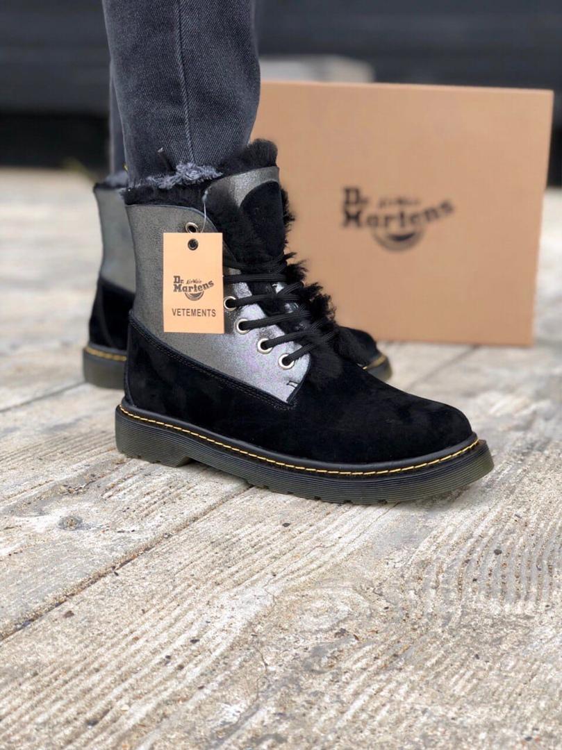 Dr. Martens 1460 Vetements Suede Black