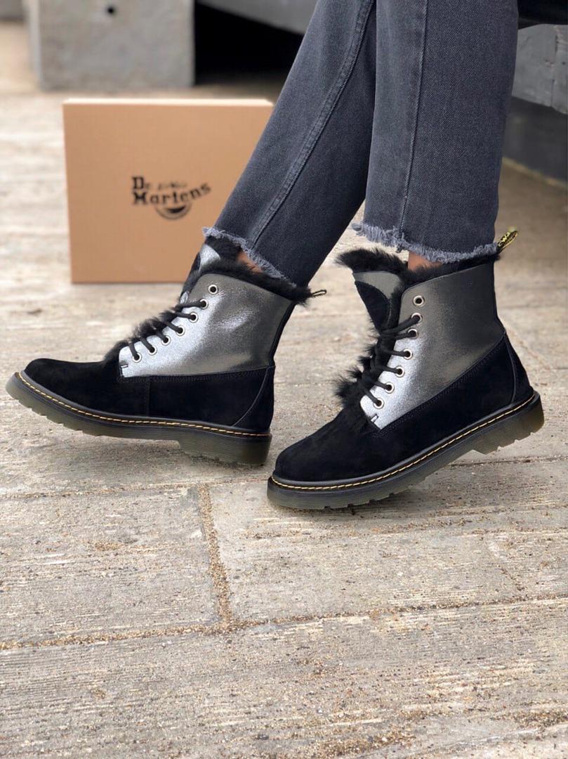 Dr. Martens 1460 Vetements Suede Black