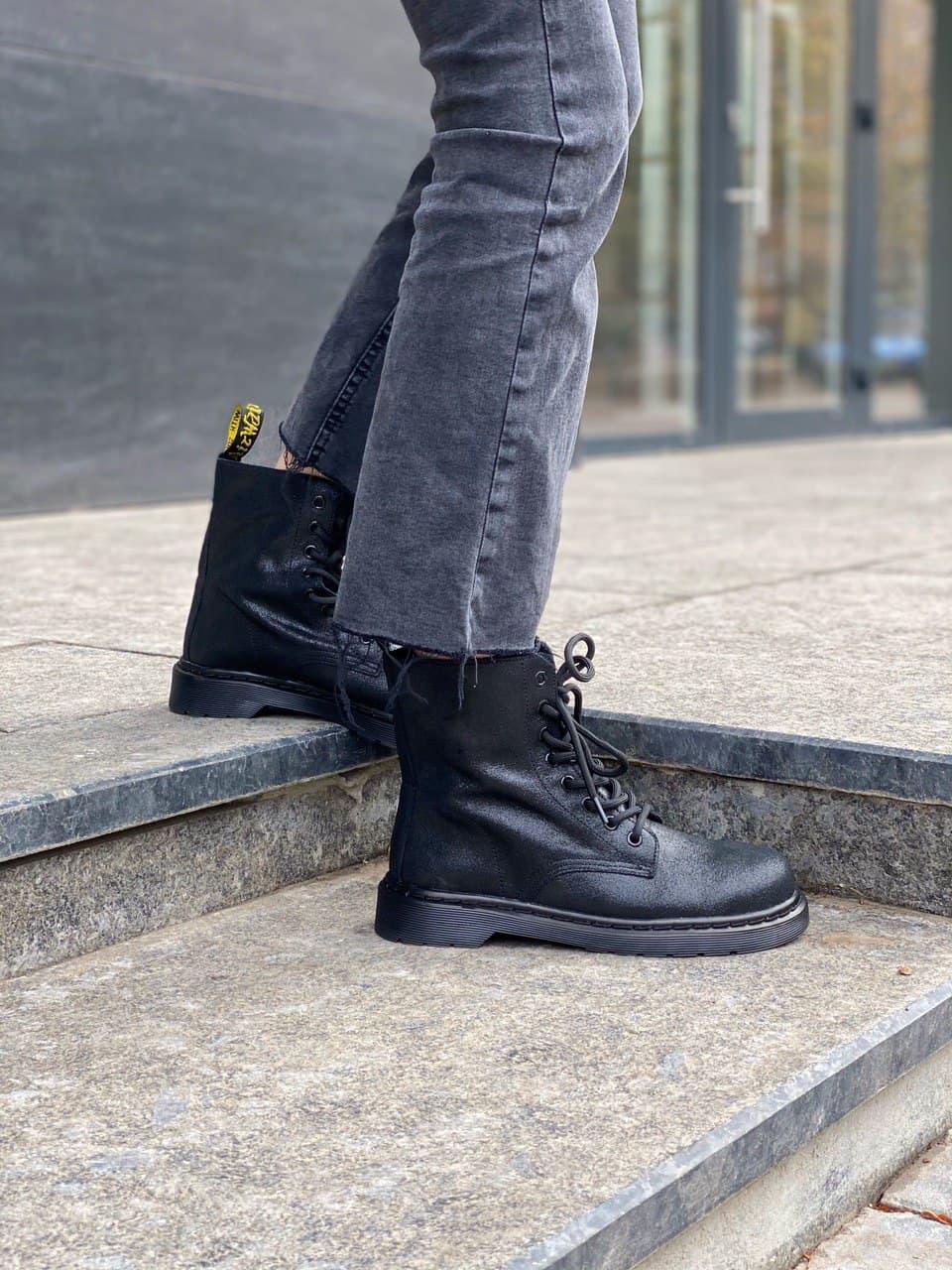 Dr. Martens 1460 Black (Замш) 1