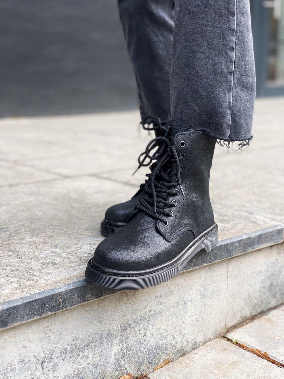 Dr. Martens 1460 Black (Замш) 1