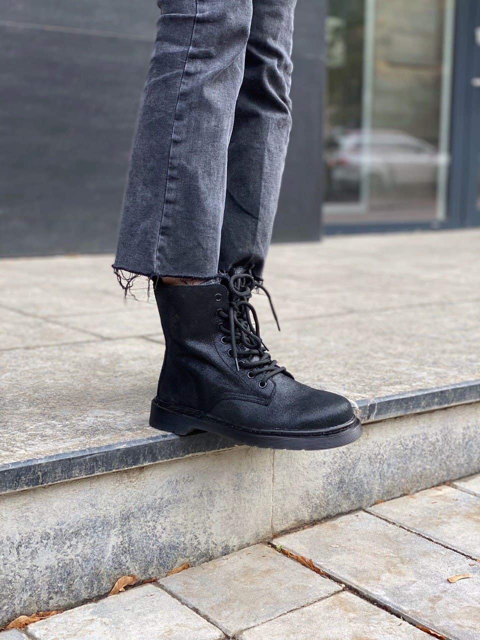 Dr. Martens 1460 Black (Замш) 1