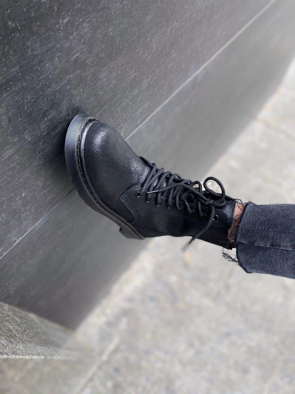 Dr. Martens 1460 Black (Замш) 1