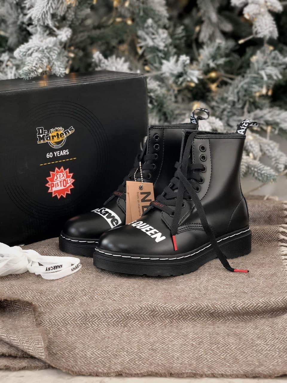 Dr. Martens 1460 Sex Pistols Black Rolled Smooth