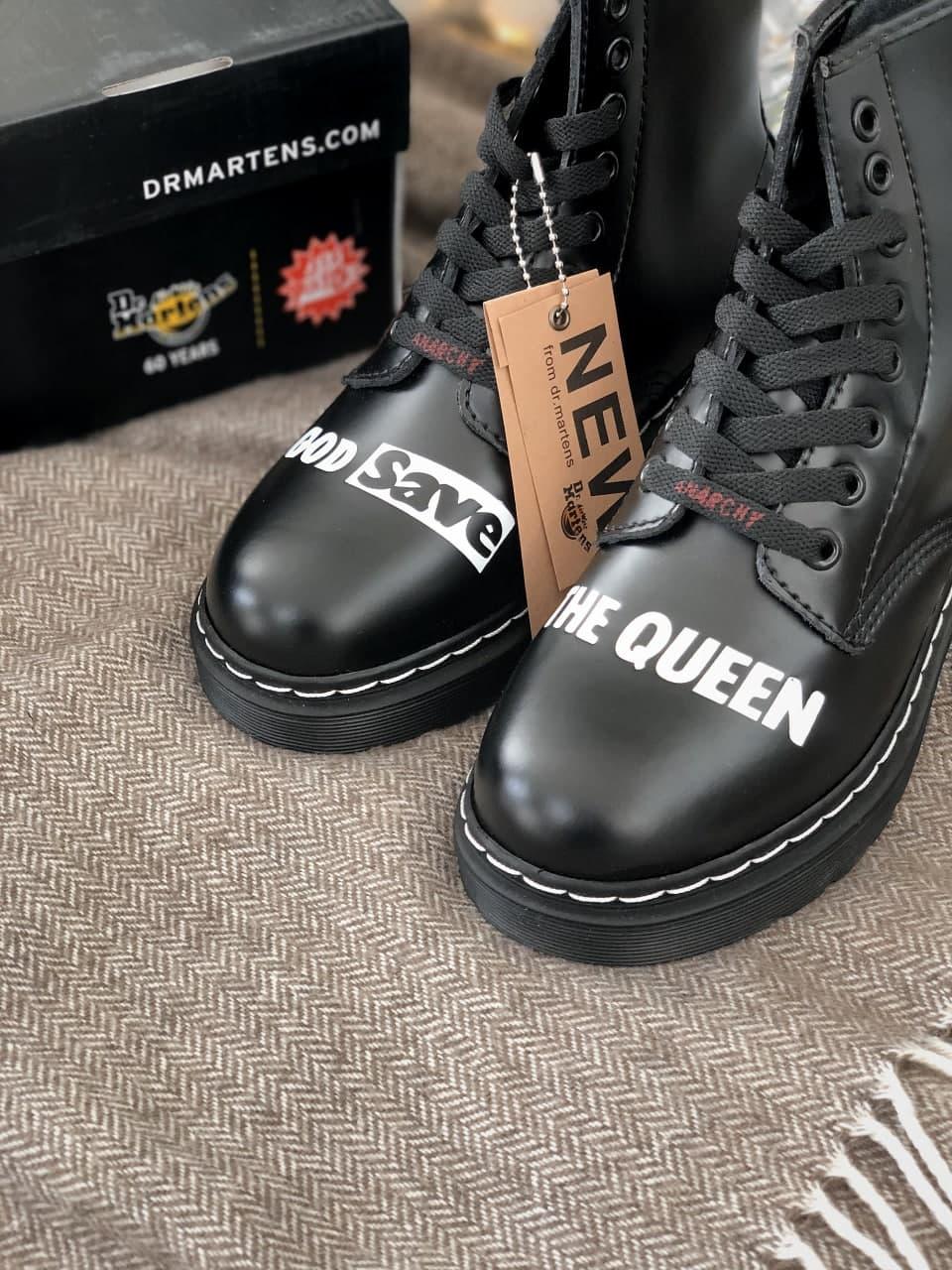 Dr. Martens 1460 Sex Pistols Black Rolled Smooth
