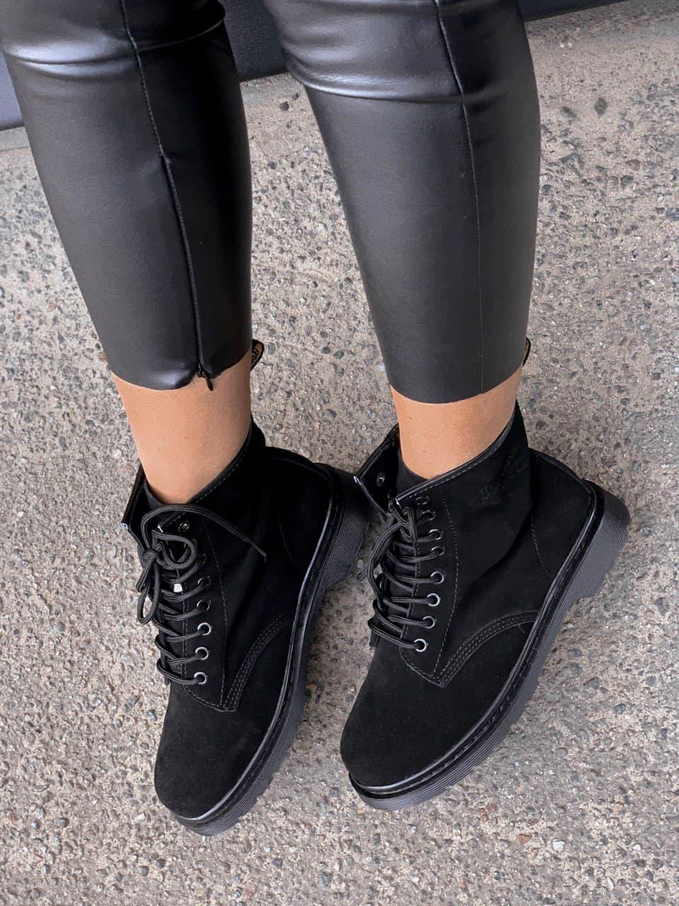 Dr. Martens 1460 Black (Замш)