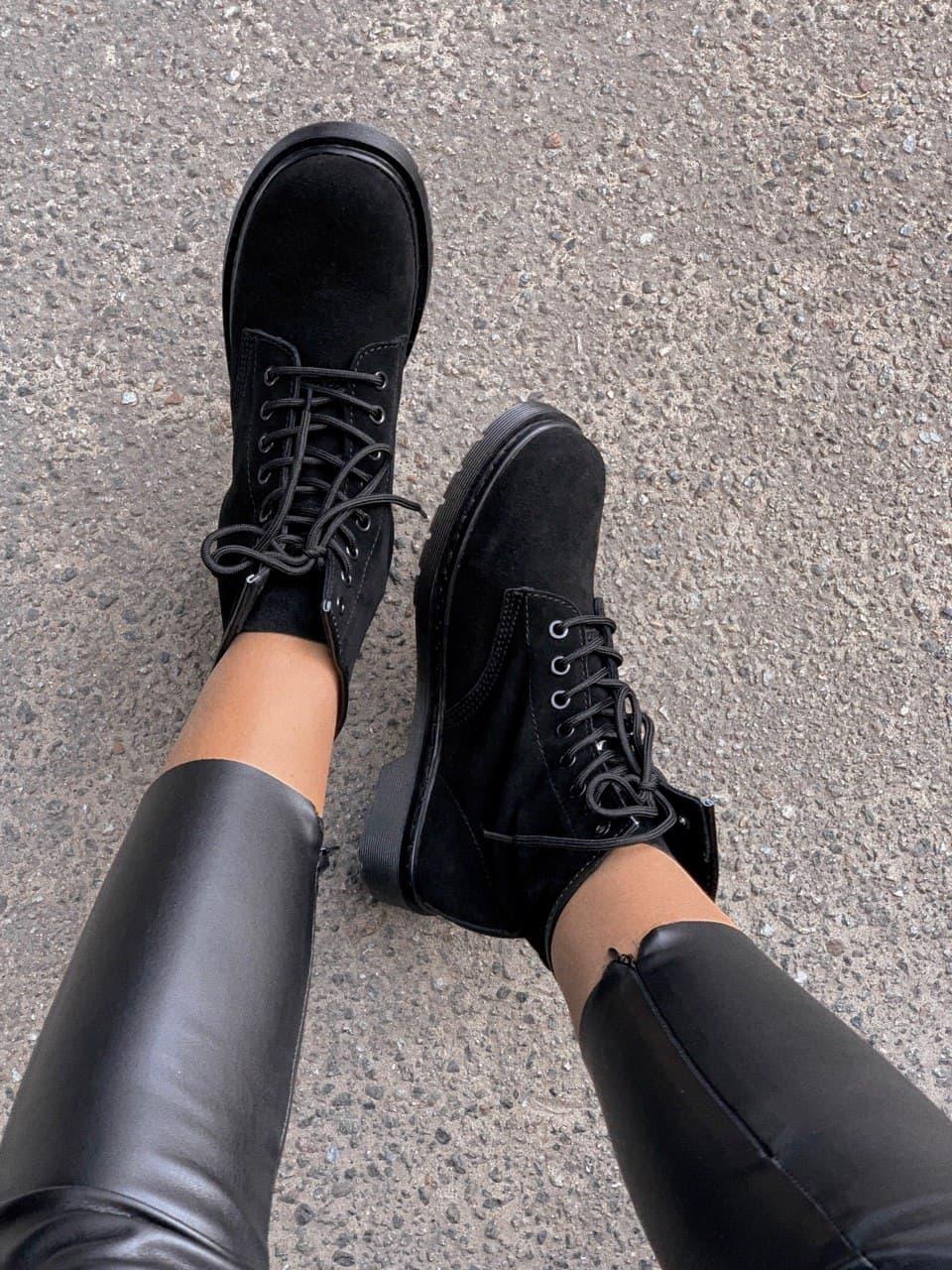 Dr. Martens 1460 Black (Замш)