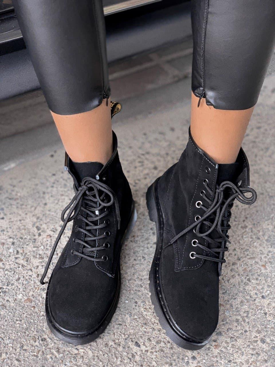 Dr. Martens 1460 Black (Замш)