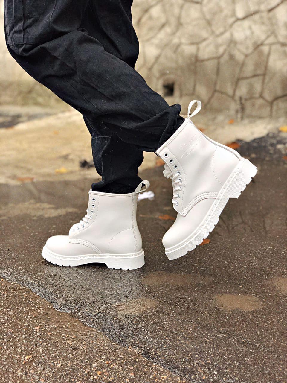 Dr. Martens White Logo