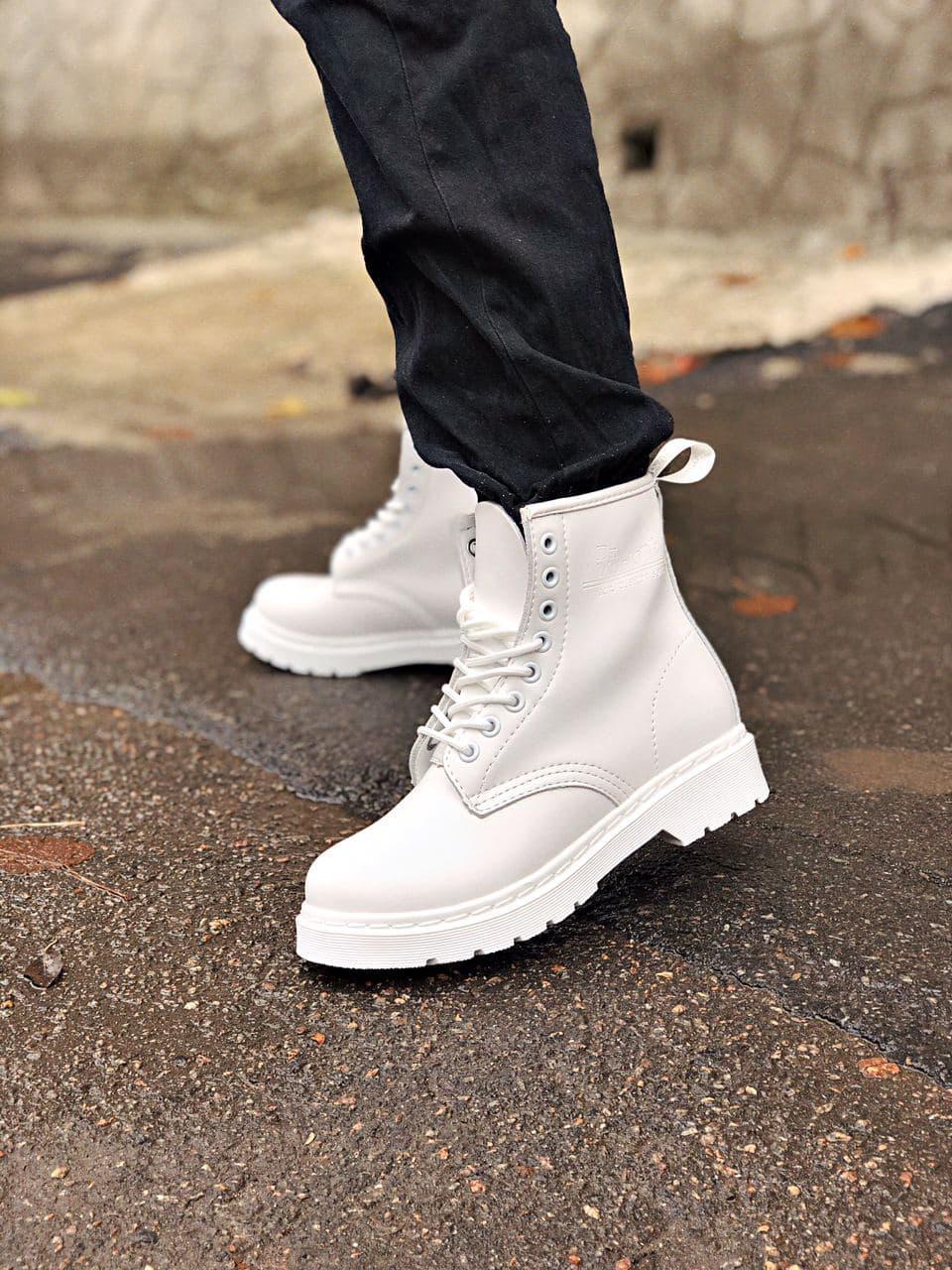 Dr. Martens White Logo