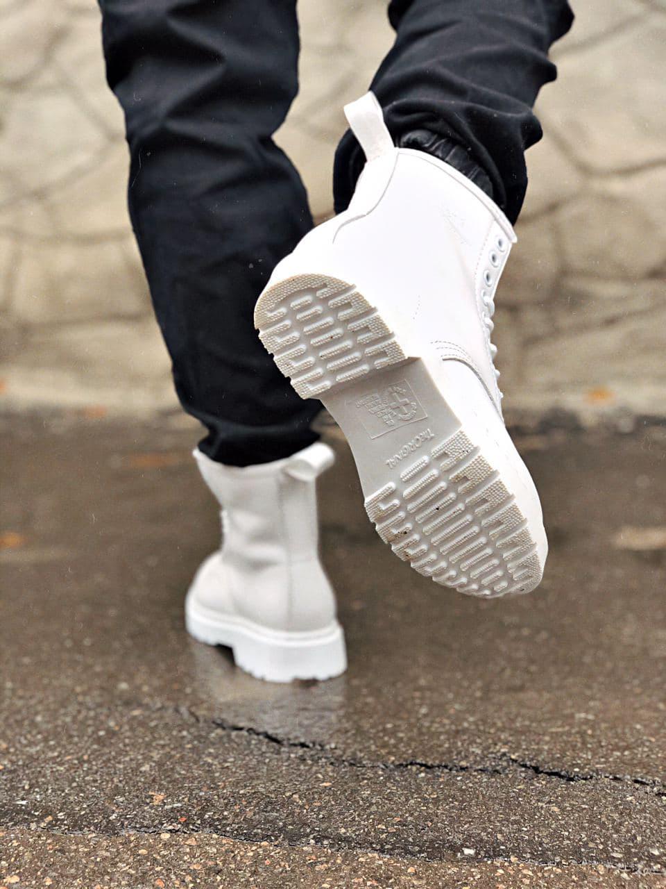 Dr. Martens White Logo