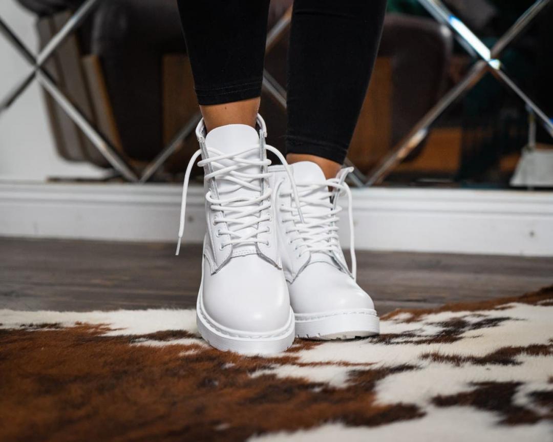 Dr. Martens White Logo 2