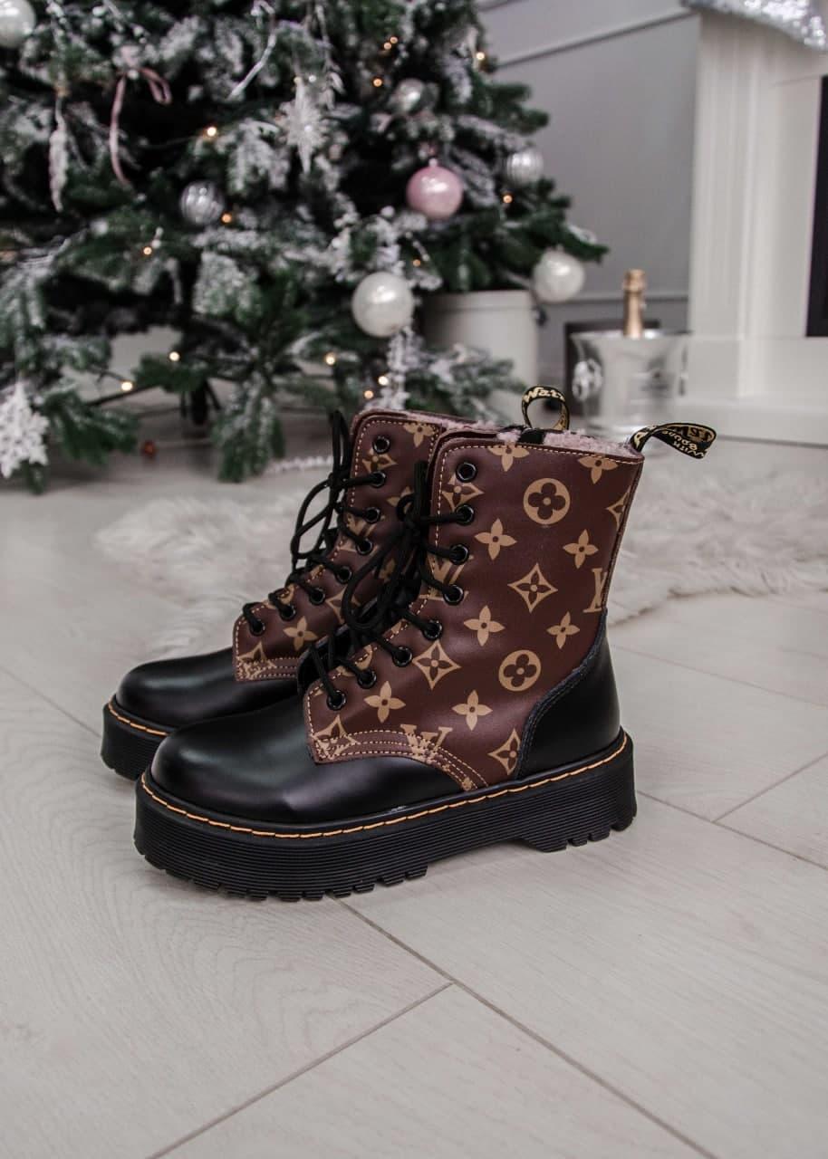 Dr. Martens JADON x Luis Vuitton Fur (Молния)