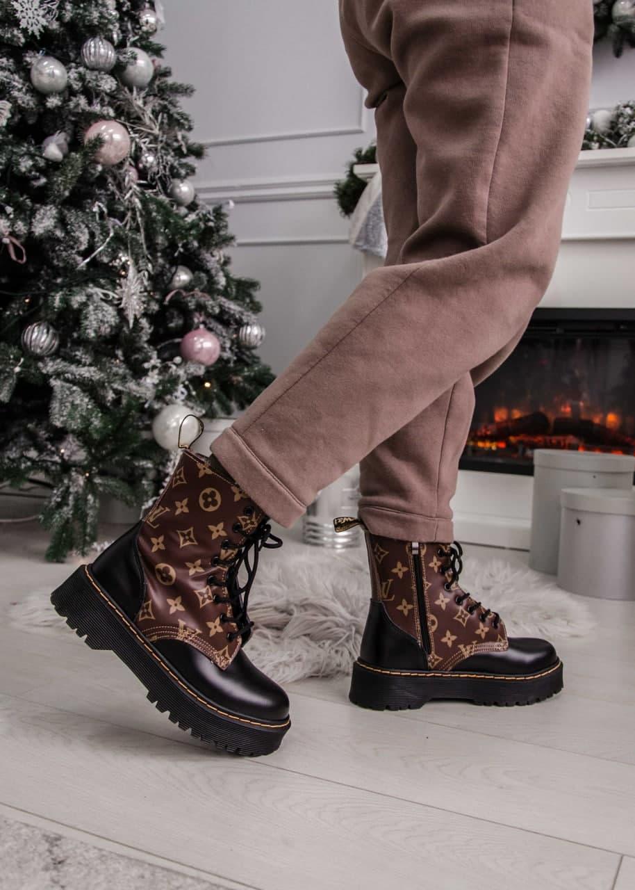 Dr. Martens JADON x Luis Vuitton Fur (Молния)