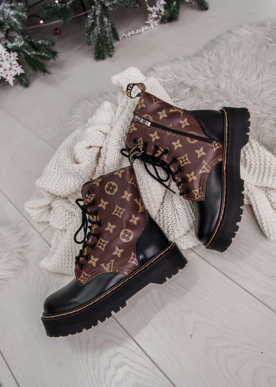 Dr. Martens JADON x Luis Vuitton Fur (Молния)