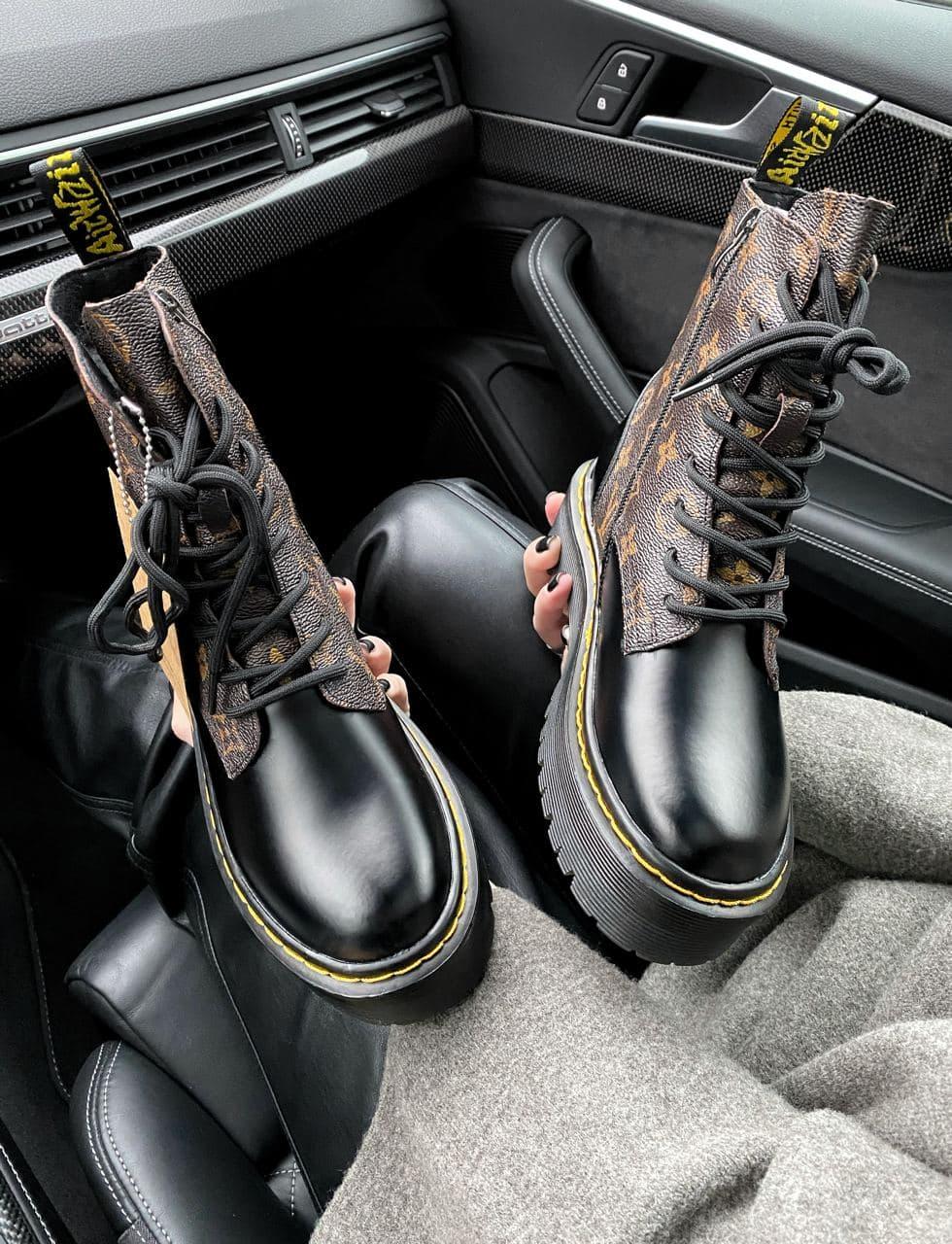 Dr. Martens JADON x Luis Vuitton Fur 2 (Молния)