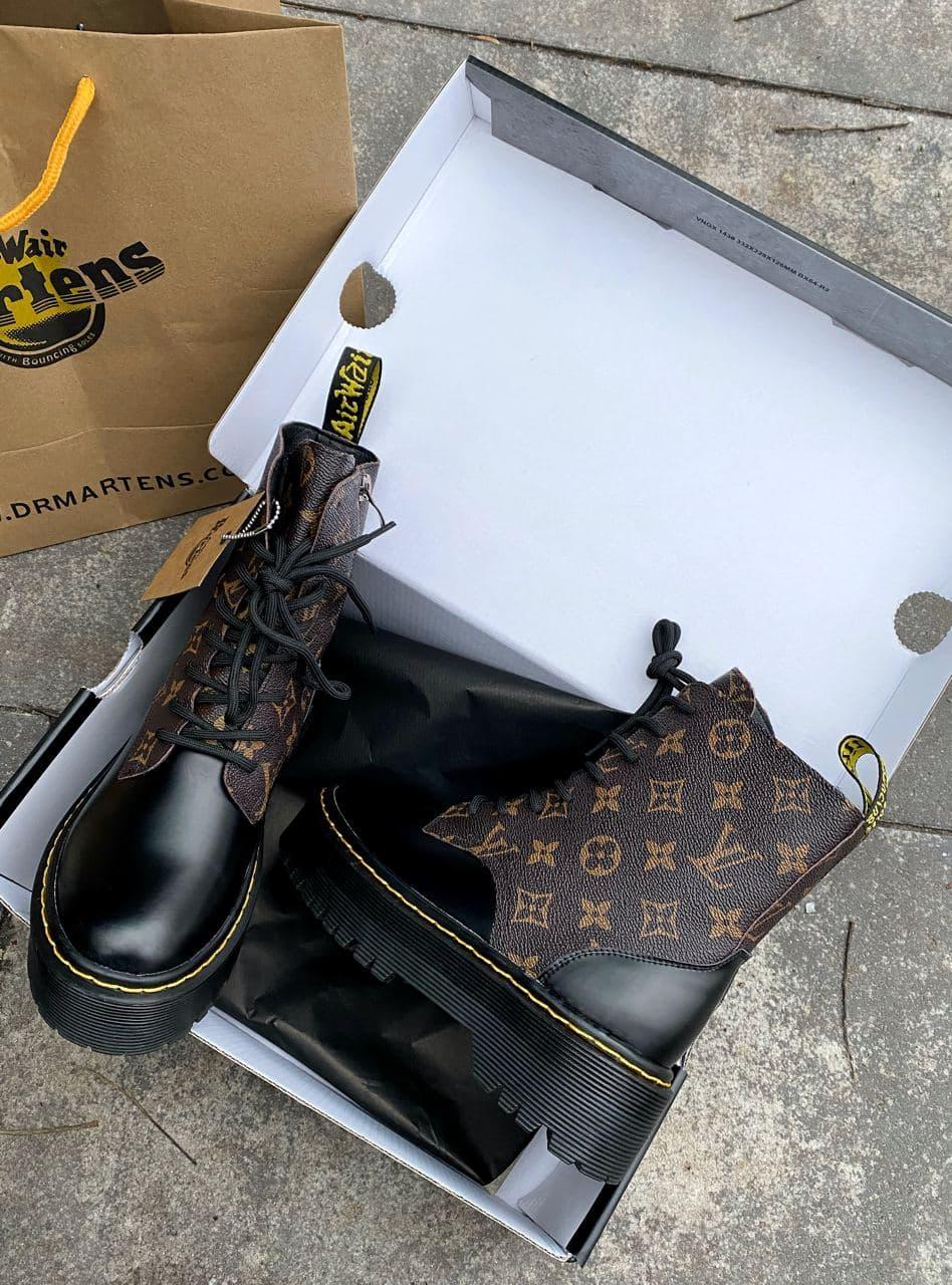 Dr. Martens JADON x Luis Vuitton Fur 2 (Молния)