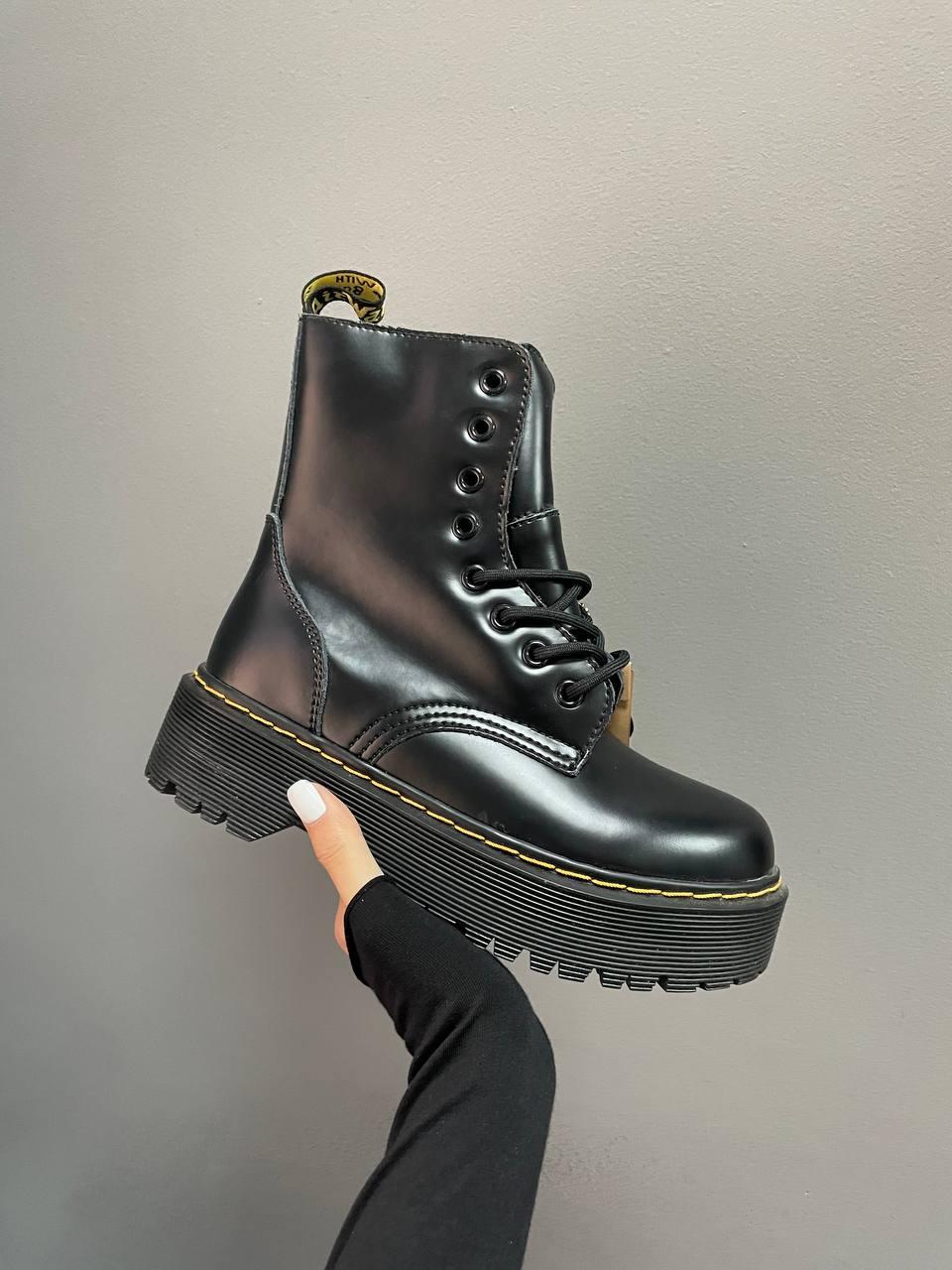 Dr. Martens Jadon Black Sex Pistols FUR
