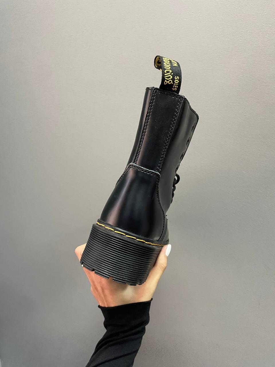 Dr. Martens Jadon Black Sex Pistols FUR