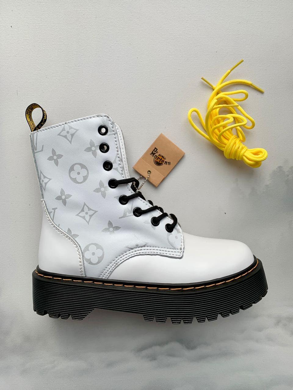 Dr. Martens JADON LV Custom White (Молнія)