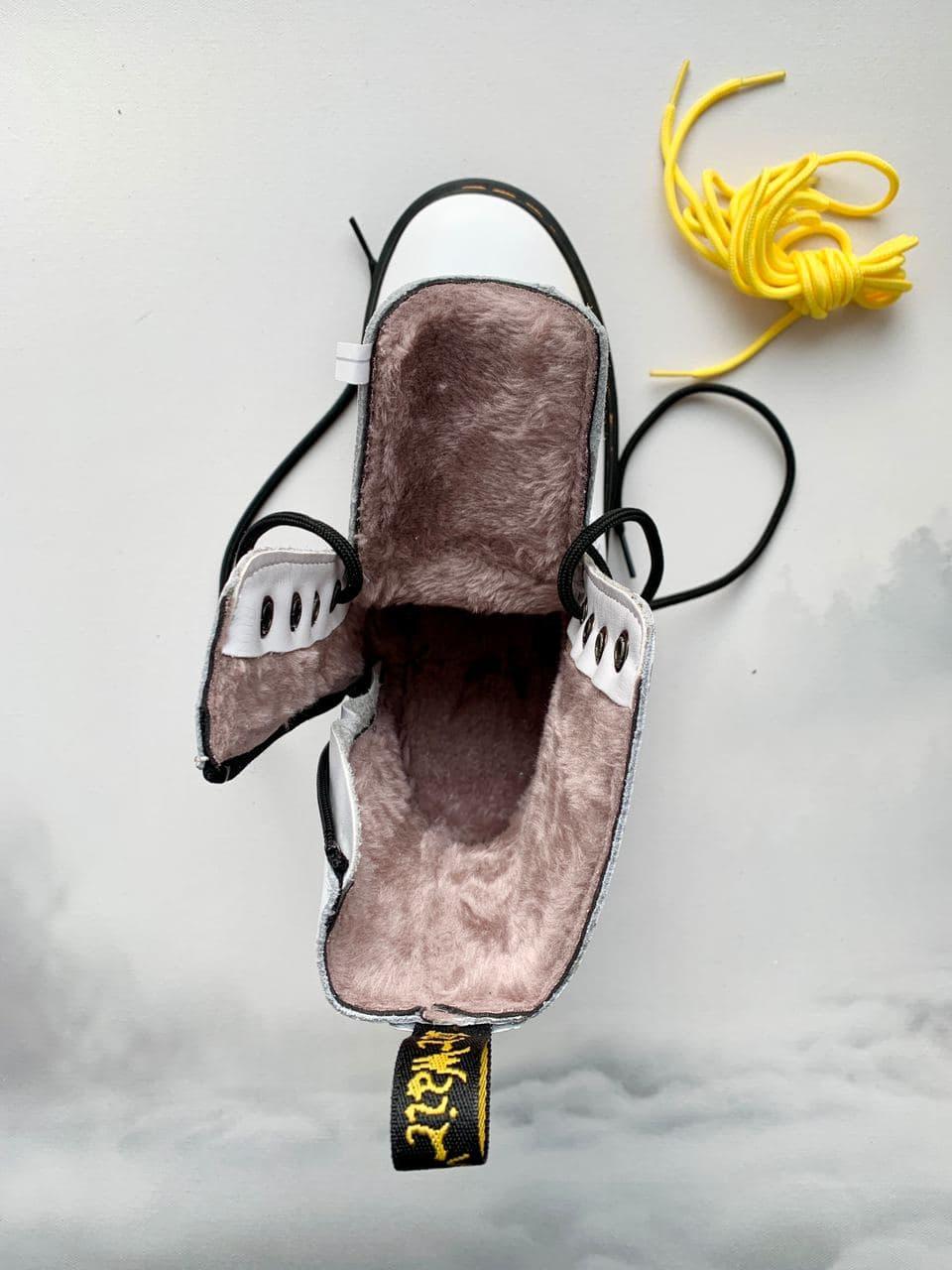Dr. Martens JADON LV Custom White (Молнія)