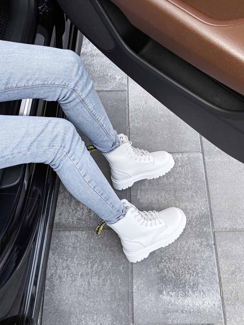 Dr. Martens JADON Mono White No Logo 3
