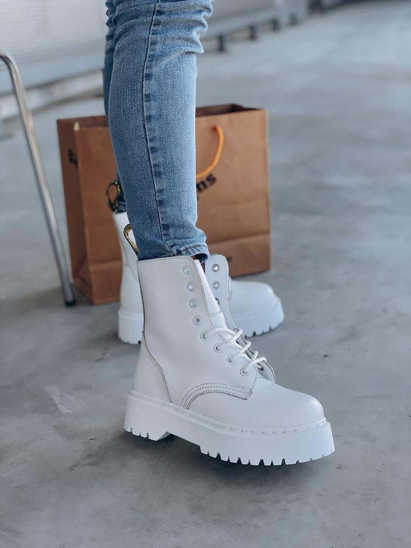 Dr. Martens JADON Mono White No Logo 3